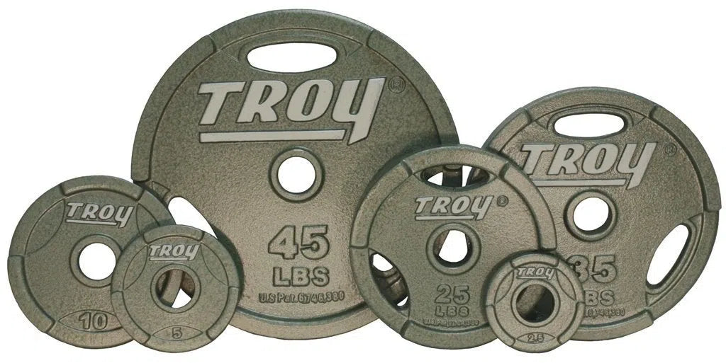 Troy Cast Iron Olympic Weight Plate Set GO-255 Muscle and Strength Training Solution Healthy and Safe Workout