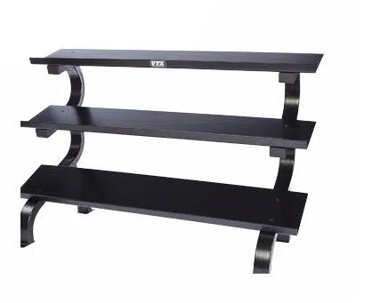 15-Pair 3-Tier Dumbbell Shelf Rack by VTX – WorkoutHealthy LLC