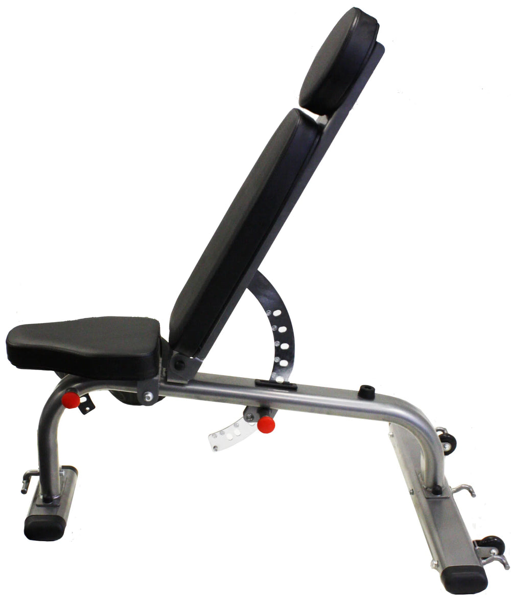 Troy Barbell VTX Adjustable Resistance Band Bench GVBH-FID side view