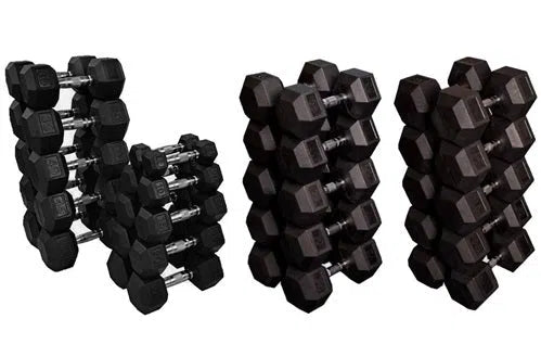 Troy Barbell VTX Urethane Octagon Dumbbell Set SD-005-125U Muscle and Strength Training Solution Healthy and Safe Workout