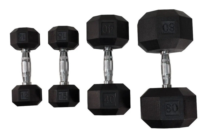 Troy Barbell VTX Dumbbells VERTPAC-SDR50G in 12, 15, 40, and 80 lbs