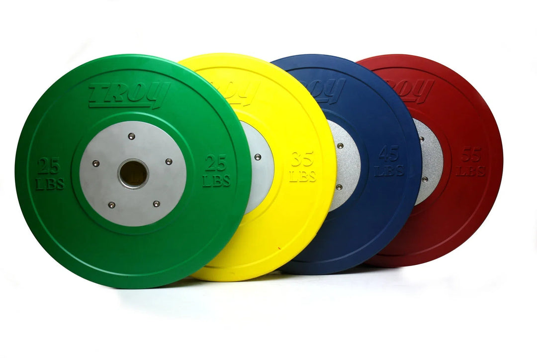 Troy-Competition-Colored-Bumper-Plates-Set