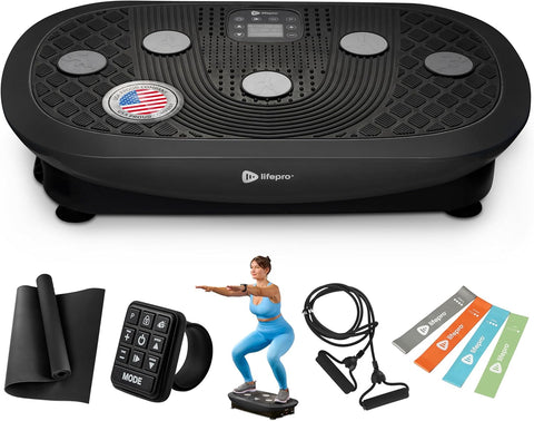 Lifepro Rumblex Plus/Pro 4D Vibration Plate Exercise Machine with 60 Speeds