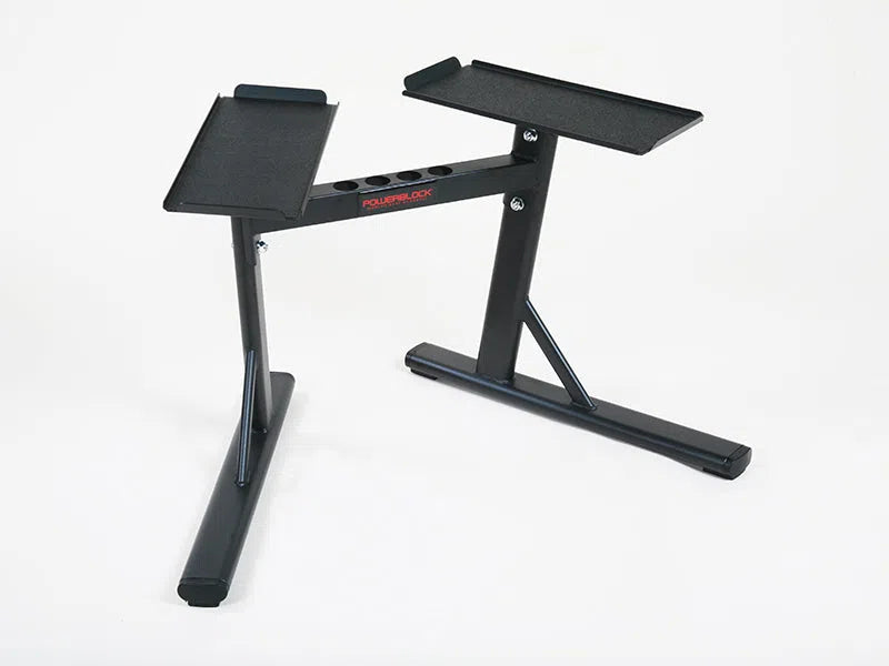 powerblock powermax stand for 50 to 90 lb. adjustable dumbbells