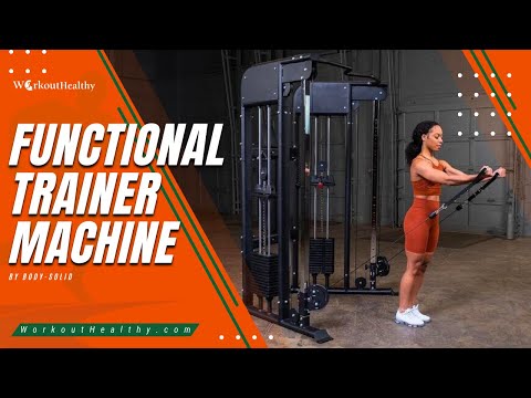 Functional workout outlet machine