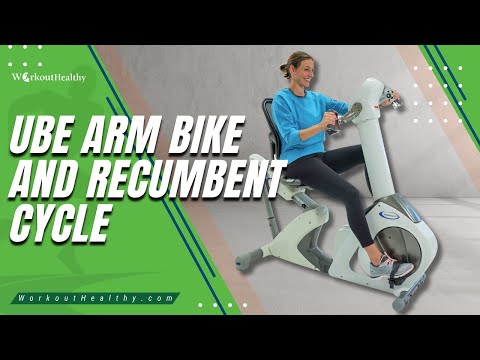 Stationary bike with upper deals body workout