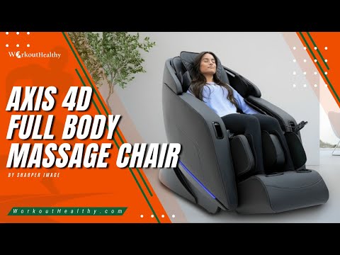 video how to use the sharper image full body massage chair