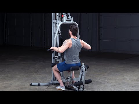 Body-Solid Powerline Home Gym with Leg Press BSG10X demo video