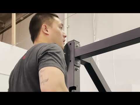 BodyKore Gym Squat Rack Cage G703 demo video