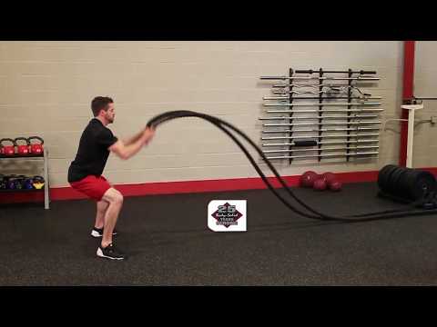 Body-Solid Gym Ropes BSTBR demo video