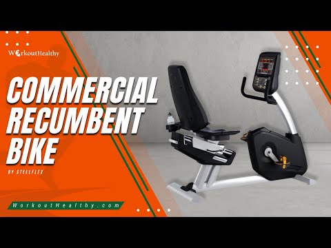 SteelFlex Commercial Recumbent Bike (PR10)