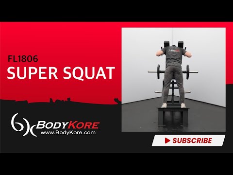 BodyKore Squat Press Machine FL1806 demo video