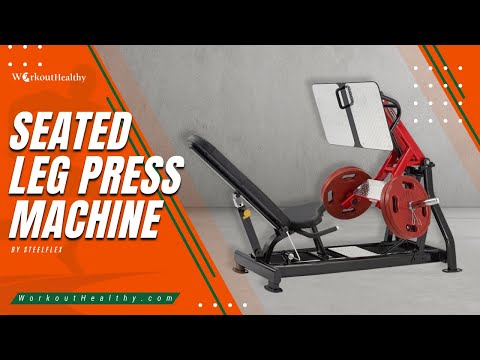 SteelFlex Seated Leg Press Machine (PLLP)