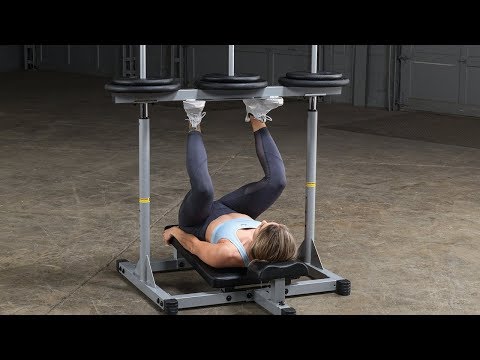 Body-Solid Powerline Vertical Leg Press Machine PVLP156X demo video