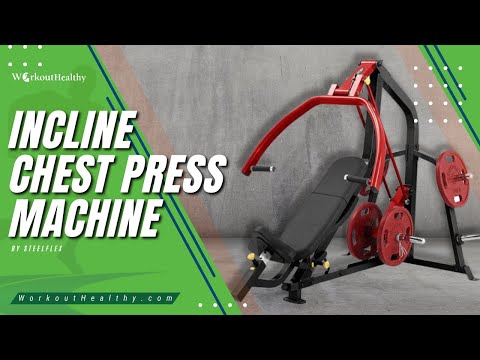 SteelFlex Incline Chest Press Machine (PL2100)