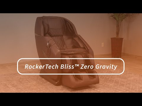 RockerTech Bliss Full Body Massage Chair demo video