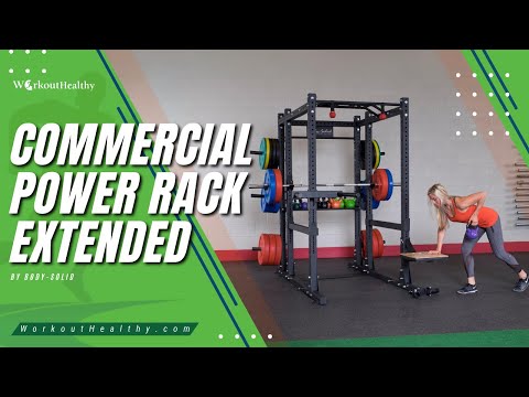 Body-Solid Pro Clubline Power Rack Extended (SPR1000Back)