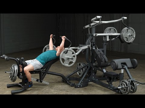 Body-Solid Freeweight Leverage Gym SBL460P4 demo video