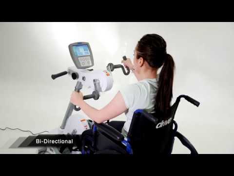 HCI OmniTrainer Physical Therapy Hand Bike OT-1100 demo video