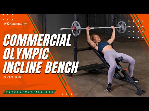 Body-Solid Pro Clubline Olympic Incline Bench (SOIB250)