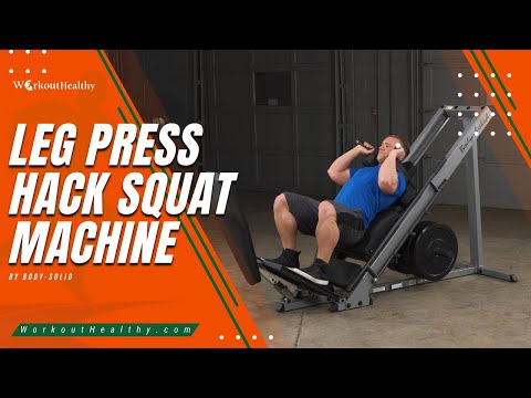 Body-Solid Leg Press Hack Squat Machine (GLPH1100)