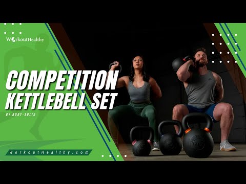 Body-Solid Competition Kg. Kettlebell Set (KBX)