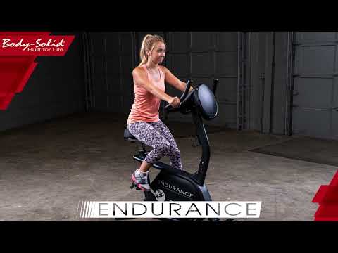 Body-Solid Endurance Commercial Upright Bike B4UB demo video