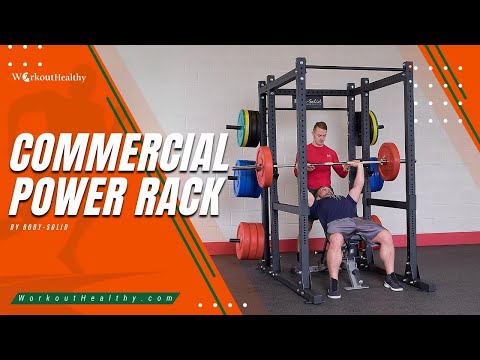 Body-Solid Pro Clubline Power Rack Gym Package (SPR1000)