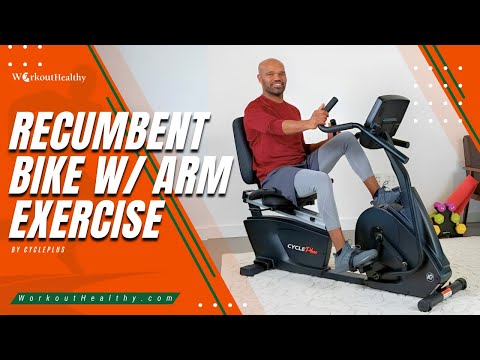 CyclePlus Recumbent Bike w/ Arm Exercise