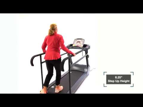 HCI PhysioMill 500 lb. User Heavy Duty Treadmill TMR demo video