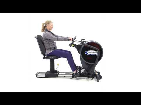 HCI PhysioStep PRO Physical Therapy Recumbent Bike SXT-1100 demo video