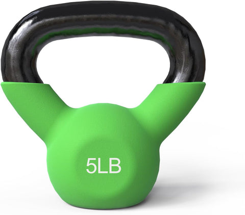 Mikolo neoprene coated kettlebell set