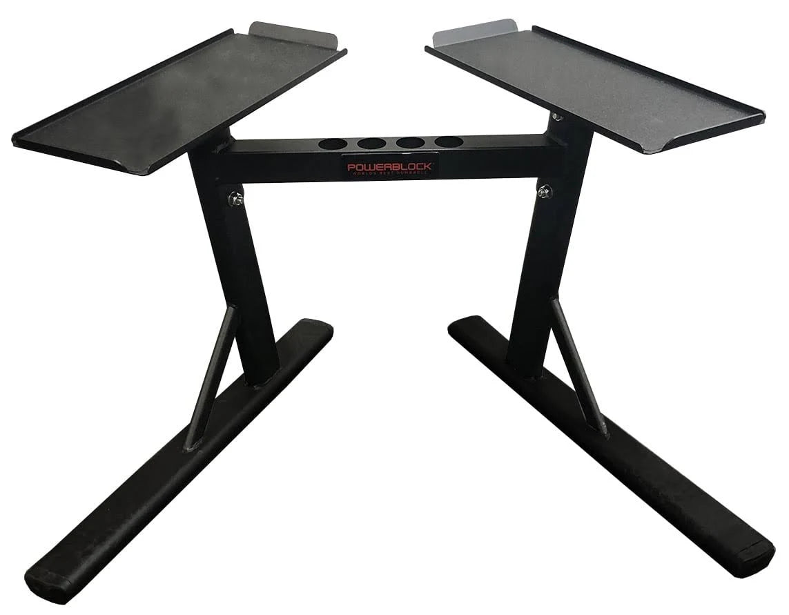 powerblock powermax stand for 50 to 90 lb. adjustable dumbbells