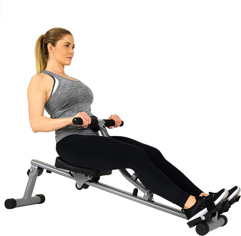 Sunny Health and Fitness compact hydraulic rower